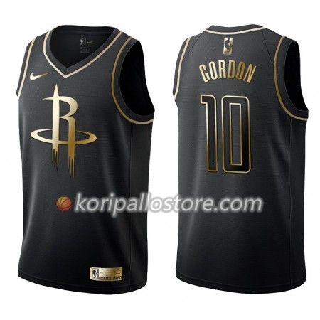 Houston Rockets Eric Gordon 10 Nike Musta Golden Edition Miesten Pelipaidat Swingman 
